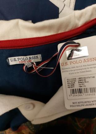 🧡💛💙 мега крутий фірменний реглан/поло us polo assn оригінал5 фото