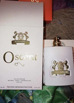 Alexandre j oscent white тестер (парфюмированная вода) 100 мл