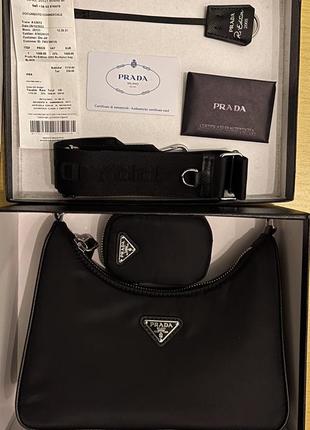 Сумочка prada re-nylon 2005. новая. оригинал.