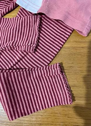 Піжама піжамки carters для сну комплект костюм штанці футболка реглан6 фото