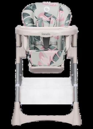 Стульчик для кормления lionelo zanna pink bubblegum