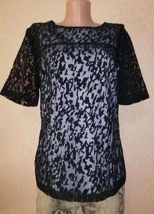 Красивая женская блузка, кофта betty jackson black3 фото