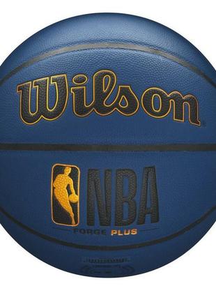 Мяч баскетбольный wilson nba forge plus wtb8102 (размер 7)