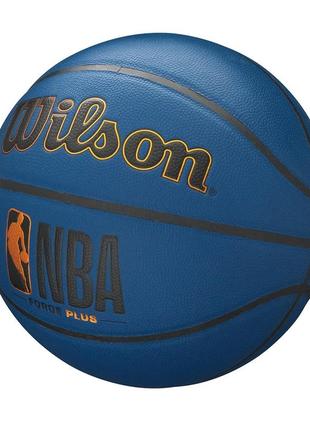 Мяч баскетбольный wilson nba forge plus wtb8102 (размер 7)4 фото