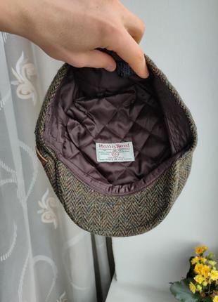 Кепка жиганка harris tweed 57-58 хулиганка восьмиклинка кашкет картуз stetson barbour kangol8 фото