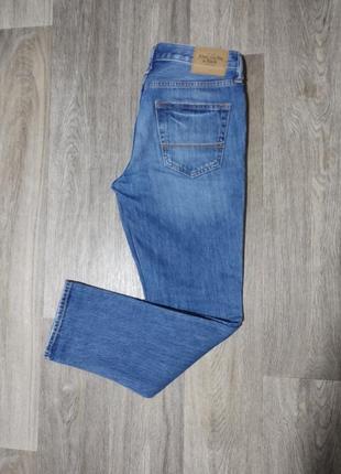 Мужские джинсы / abercrombie & fitch / штаны / синие джинсы / мужская одежда / чоловічий одяг /