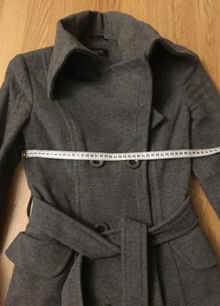Пальто из натуральной шерсти, размер 4210 фото