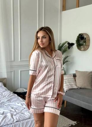 Шовкова піжама victoria’s secret
