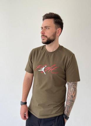 Мужская футболка jordan стрейч-кулир туречковая топ качество три цвета9 фото