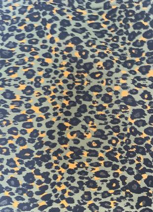 Мини юбка,хаки,леопард,принт(019)4 фото
