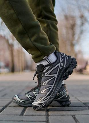 Salomon xt-6 gtx black7 фото