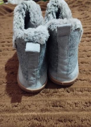 Bootie gray slippers  черевики, тапки3 фото