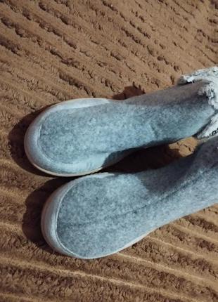 Bootie gray slippers  черевики, тапки4 фото