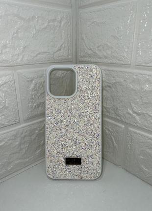 Новый чехол swarovski diamonds для iphone 14 pro max1 фото