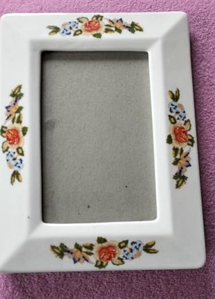 Колекційна фарфорова фоторамка, aynsley