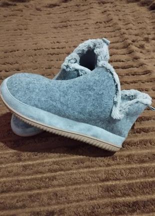 Bootie gray slippers  черевики, тапки1 фото