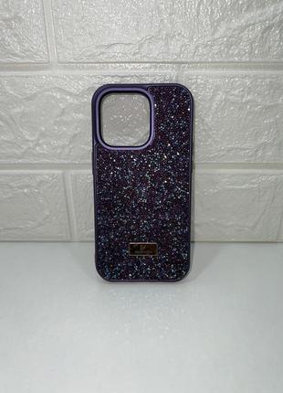 Новий  чохол swarovski diamonds для iphone 14 pro