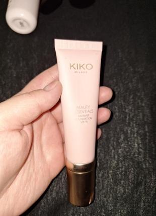 Kiko milano beauty essentials radiant foundation spf 15,тон 011 фото