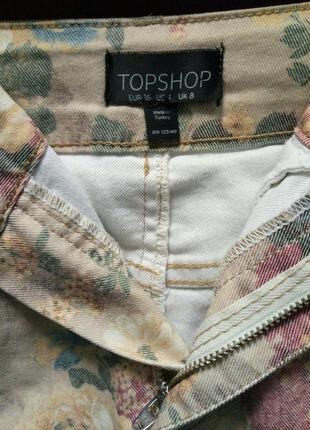 Джинсовая юбка topshop3 фото