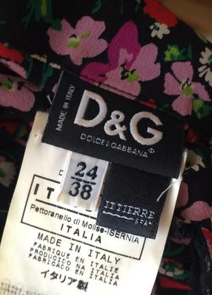 Шикарная блуза d&g оригинал2 фото