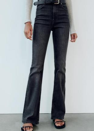 Zara flare джинси7 фото