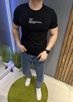 Футболка jordan мужская черная