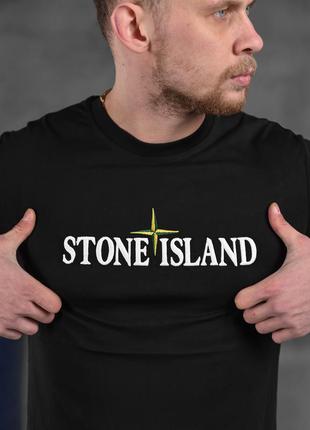 Футболка stone island black4 фото