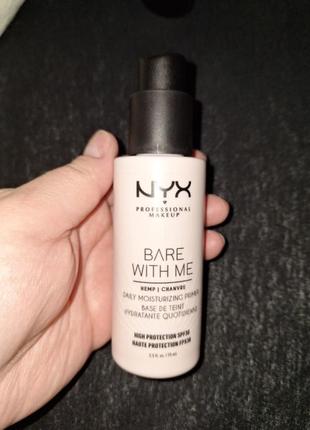 Nyx bare with me daily moisturizing primer