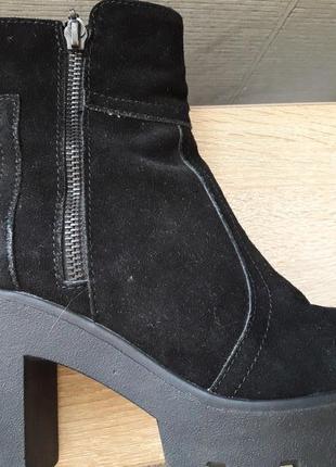 Кожаные ботинки 🖤
