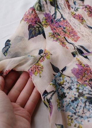 Брендовая красивая блуза цветочный принт от oasis4 фото