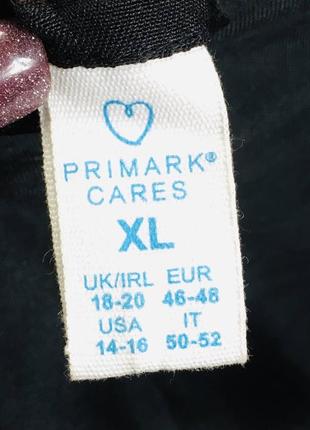 Пляжное чёрное парео платье на купальник батал primark 3xl/4xl7 фото