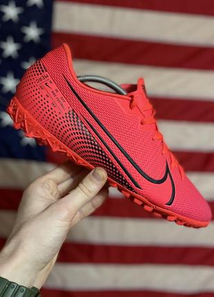 Мужские оригинальные спортивные футзалки копы бутсы nike mercurial vapor flyknit 13