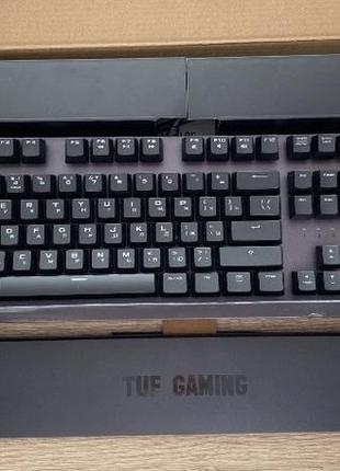 Клавиатура проводная игровая asus tuf gaming k32 фото