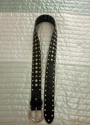 Пояс кожаный.