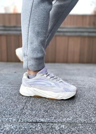 Adidas yeezy 700 v2 static gray6 фото