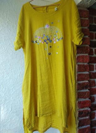 Платье - туника итальяли размер 54-56