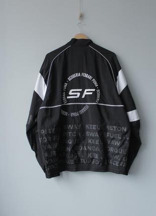 Scuderia ferrari мужская куртка ветровка легкая черная пума феррари xl 52 kawasaki adidas porsche design yamaha3 фото