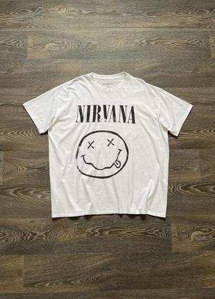 Футболка мерч nirvana 2022