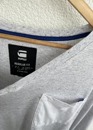 G star raw чоловічий лонгслів (оригінал) 3