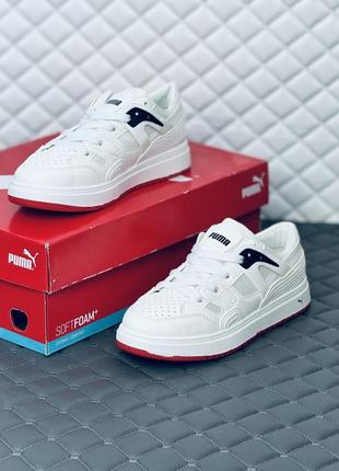 Кроссовки весенние белые пума кроссовки puma весна7 фото