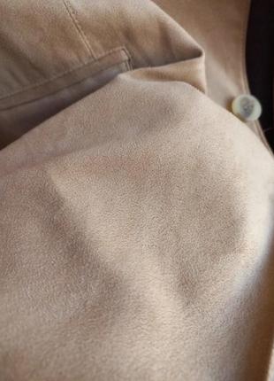 Trek &amp;travel пиджак жакет замшевий под замш винтажная куртка треккинговая тонкая8 фото