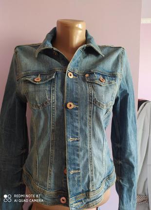 Куртка женская джинсовая, euro 36,h&m1 фото