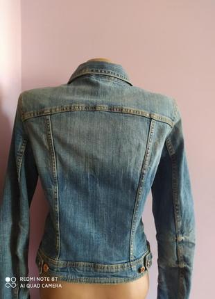Куртка женская джинсовая, euro 36,h&m2 фото