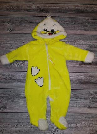 Флисовый человечек, костюм утенка