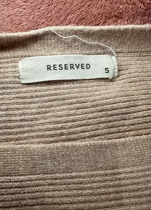 Джемпер пудровий reserved рубчик 6