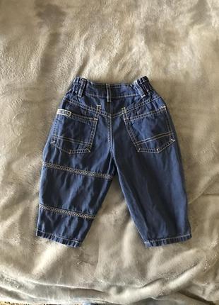 Штанці дитячі штани штани джинси baby baseline розм 744 фото