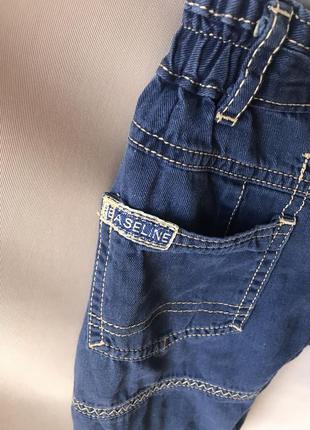 Штанці дитячі штани штани джинси baby baseline розм 748 фото