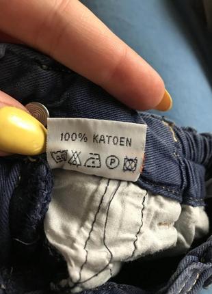 Штанці дитячі штани штани джинси baby baseline розм 7410 фото
