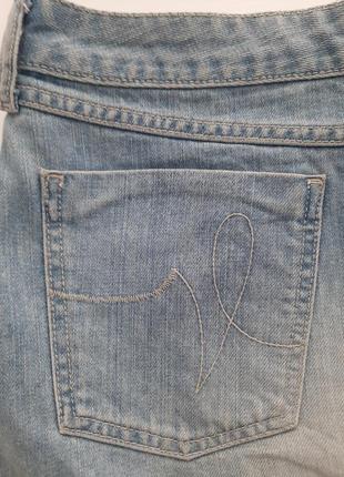 Юбка джинсовая короткая голубая размер l...xl3 фото