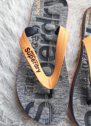 Чоловічі шльопанці \вєтнамки босоніжки\ superdry \р.435 фото